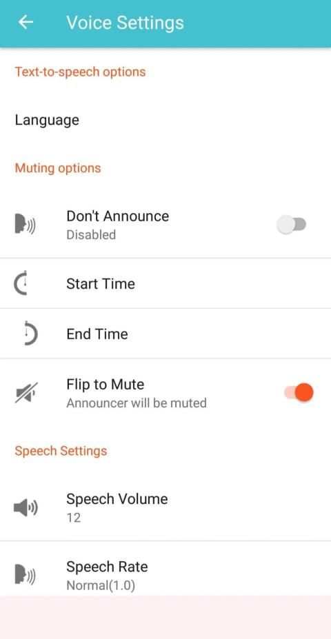 Smart Announcer Call, Time & Battery screenshot 1