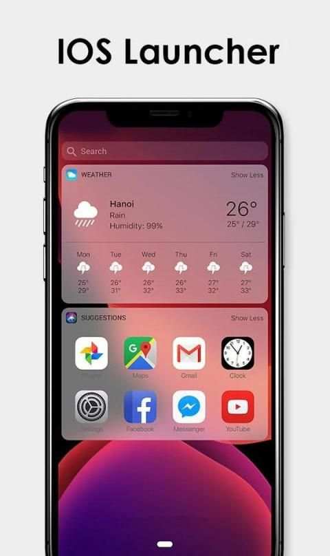 IPhone X Launcher - OS 13 Theme screenshot 3