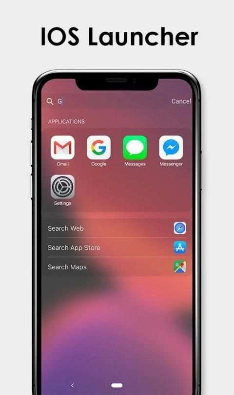 IPhone X Launcher - OS 13 Theme screenshot 1