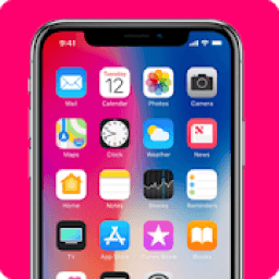 ikon Phone X Launcher, OS 12 iLauncher &amp; Control Center