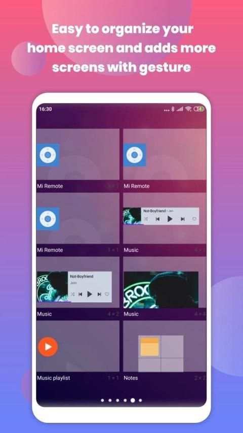 MIUI Launcher – Mi X (10) Launcher, XiaoMi Theme screenshot 4