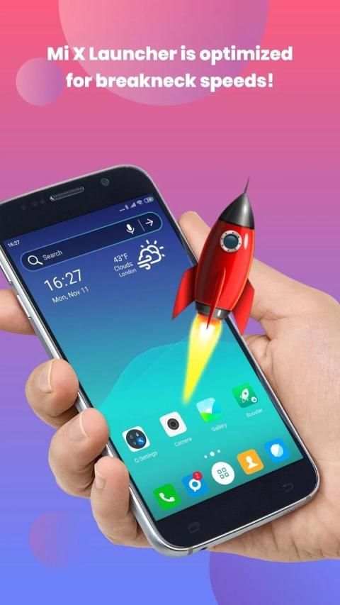 MIUI Launcher – Mi X (10) Launcher, XiaoMi Theme screenshot 1