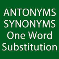 Antonyms and synonyms in Hindi and Engish meaning
