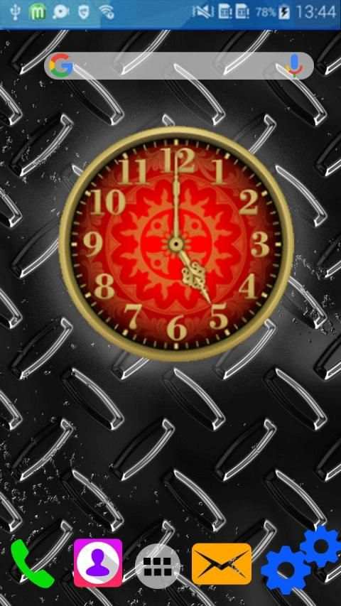 Live Analog Color Clock kit 2019 - HD wallpaper screenshot 4