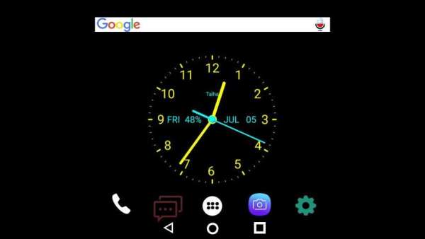 Live Analog Color Clock kit 2019 - HD wallpaper screenshot 1