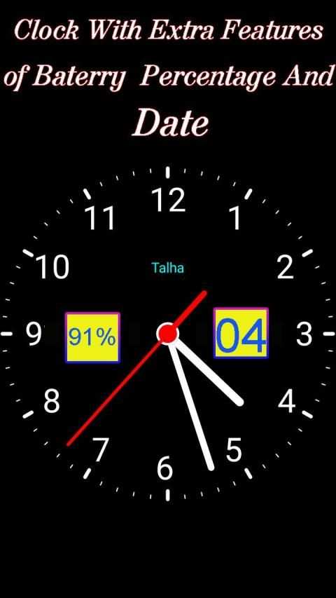 Live Analog Color Clock kit 2019 - HD wallpaper screenshot 3