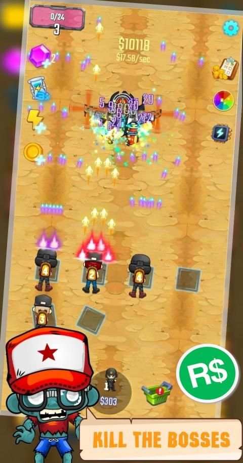 Zombie Game - Get Robux for Roblox platform screenshot 4