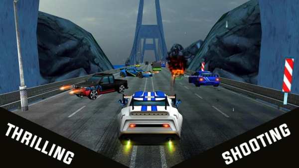 Traffic Car Shooter Racing स्क्रीनशॉट 3