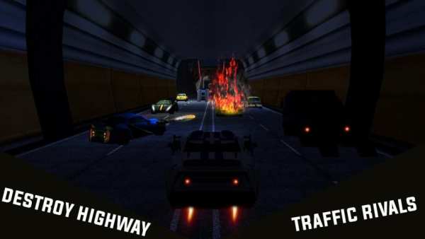Traffic Car Shooter Racing स्क्रीनशॉट 1