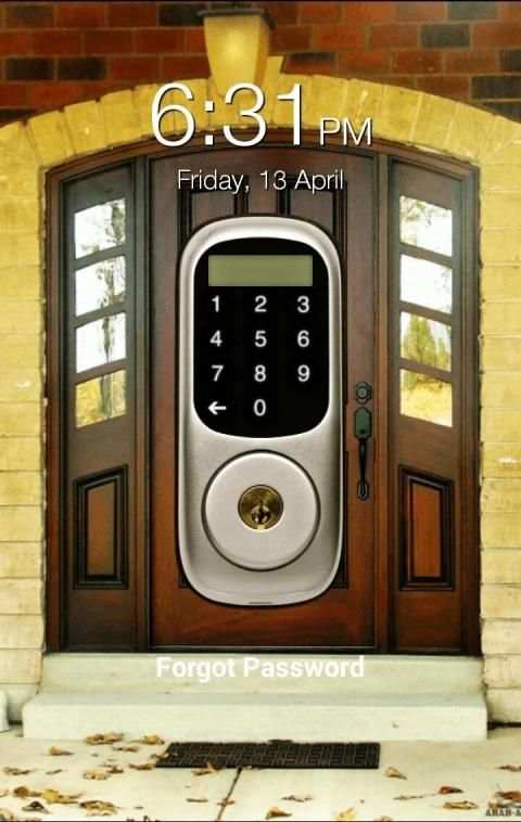 Home Door Lock Screen स्क्रीनशॉट 6