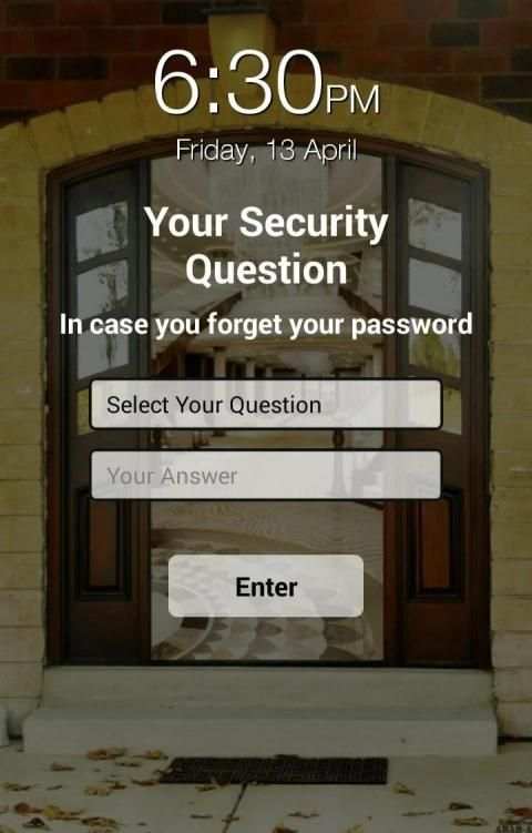 Home Door Lock Screen स्क्रीनशॉट 4