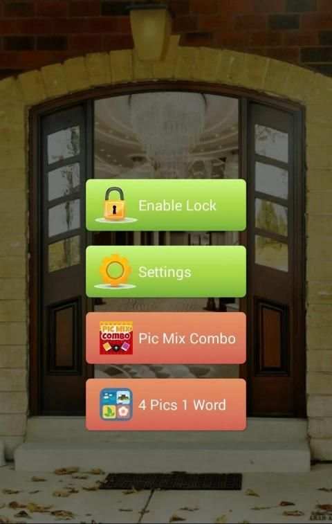 Home Door Lock Screen स्क्रीनशॉट 1