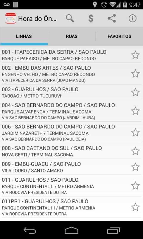 Hora do Ônibus - Metropolitano स्क्रीनशॉट 8