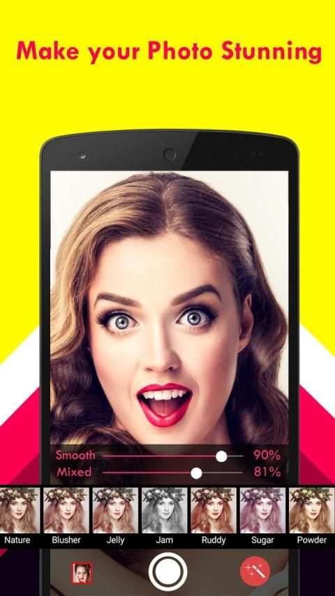 Selfie Camera - Beauty Camera & Editor स्क्रीनशॉट 8