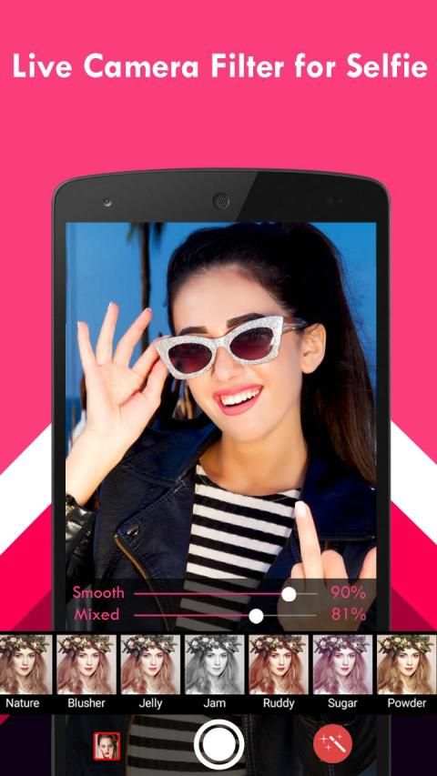 Selfie Camera - Beauty Camera & Editor स्क्रीनशॉट 5