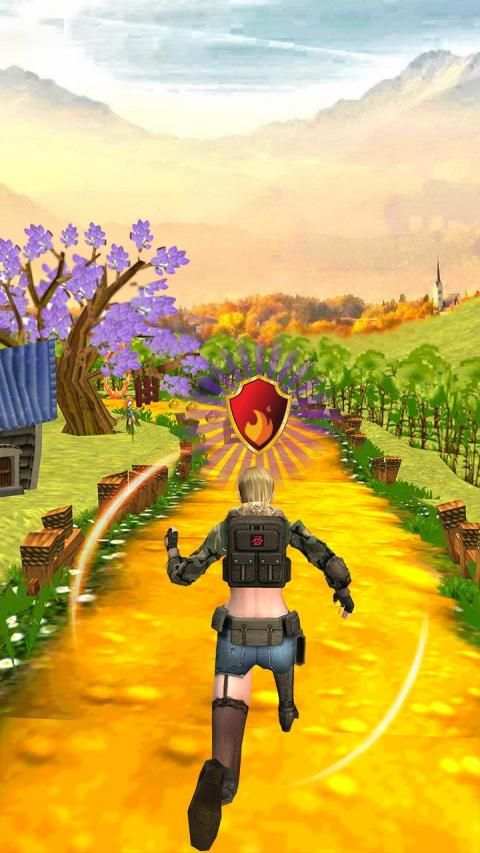 Temple Lost Fire Run 3D Endless Game स्क्रीनशॉट 1