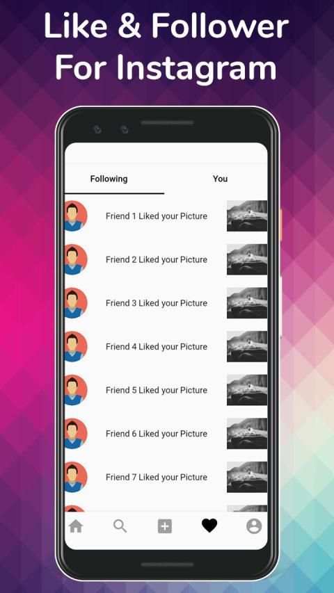 Like + Follower For Instagram screenshot 2