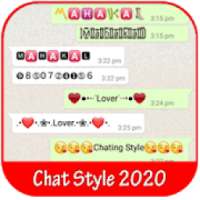 Chat Style : Stylish Font & Text for WhatApp 2020