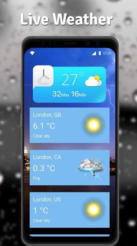 Live Rain Weather Forecast - Real Time Radar screenshot 2