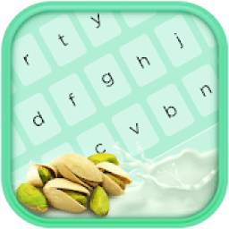 Pistachio sweet macaron keyboard