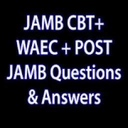 JAMB CBT+ WAEC + POST JAMB Questions & Answers