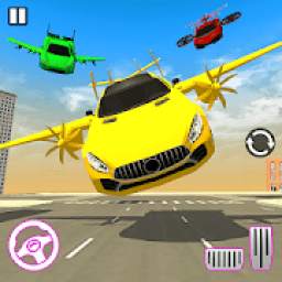 Real Light Flying Car Racing Simulator Games 2019