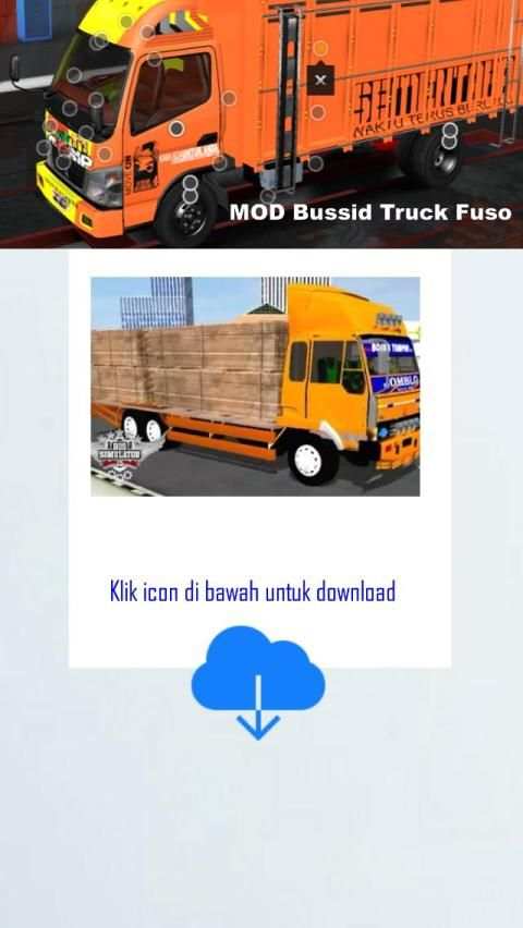 Mod Truck Fuso Bussid screenshot 4