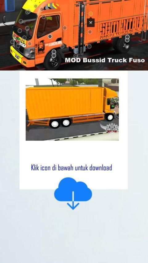 Mod Truck Fuso Bussid screenshot 3
