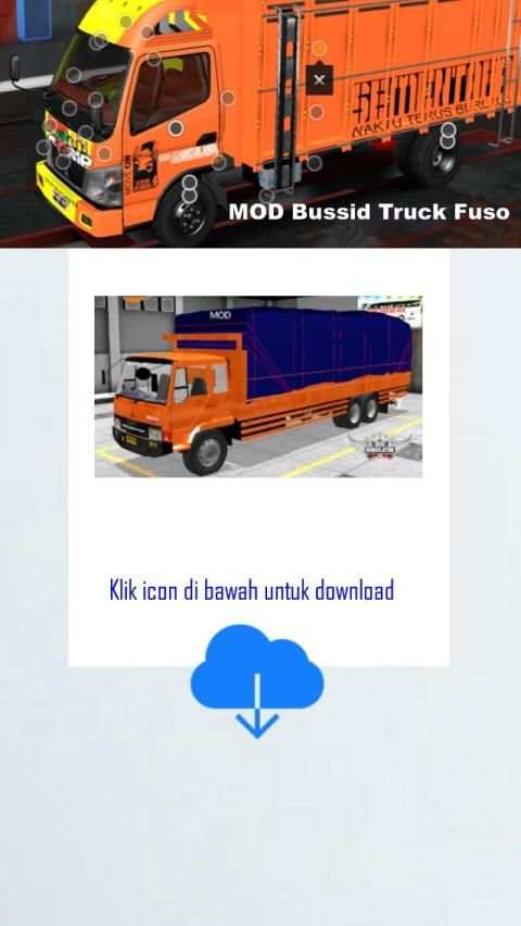 Mod Truck Fuso Bussid screenshot 2