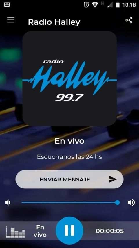 Radio Halley screenshot 1