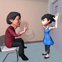 Evil Scary School Teacher 3D: Creepy School Game आइकन