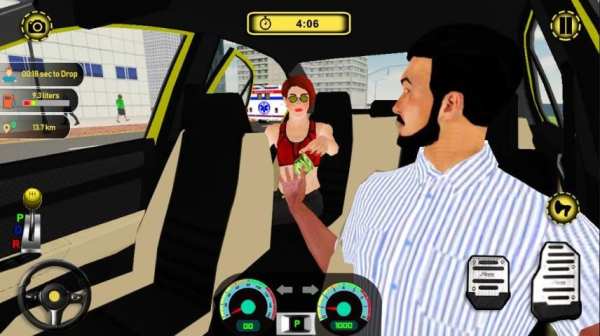 New Taxi Driver - New York Driving Game 2019 स्क्रीनशॉट 2
