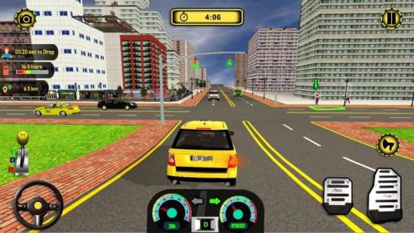New Taxi Driver - New York Driving Game 2019 स्क्रीनशॉट 3