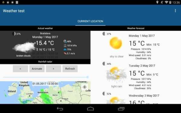 Weather & Clock Widget स्क्रीनशॉट 4