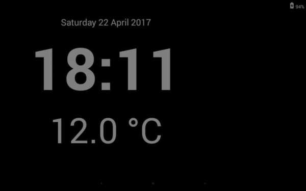 Weather & Clock Widget स्क्रीनशॉट 1