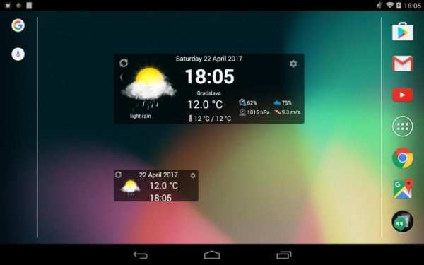 Weather & Clock Widget स्क्रीनशॉट 5