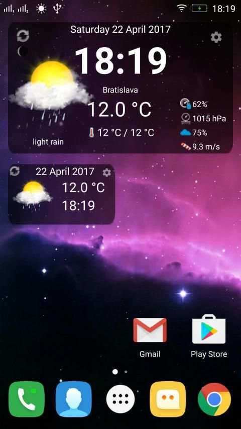 Weather & Clock Widget स्क्रीनशॉट 10