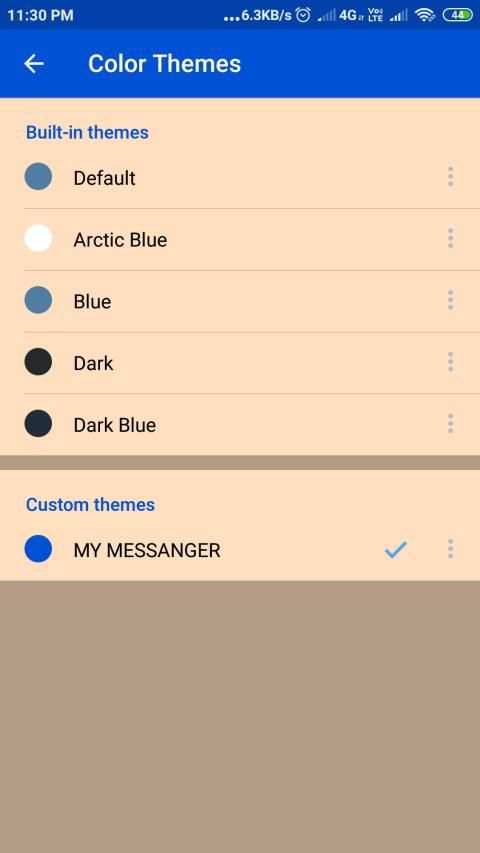 MY MESSANGER screenshot 1
