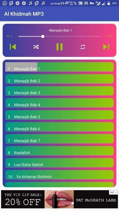 Al Khidmah Mp3 Offline screenshot 3