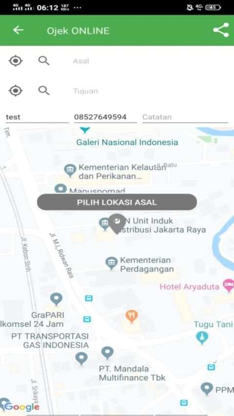 GOTAM - Ojek Aceh Tamiang screenshot 2