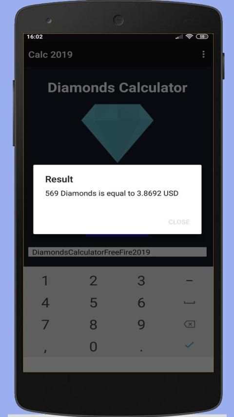 Diamond * FREE-FIRE Calculator Free स्क्रीनशॉट 3