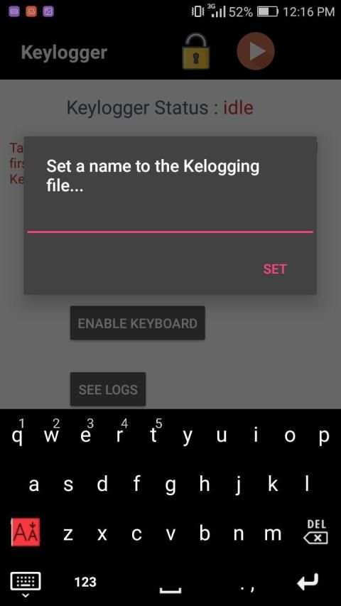 Keylogger Keyboard screenshot 4