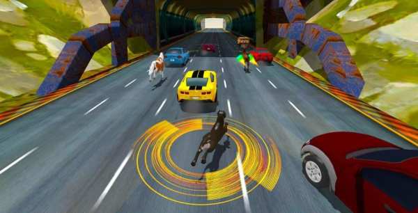 Heavy Traffic: Wild Animals Racing Simulator स्क्रीनशॉट 2
