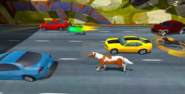 Heavy Traffic: Wild Animals Racing Simulator स्क्रीनशॉट 5
