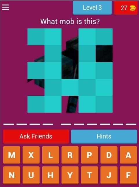 Mine Quiz Craft स्क्रीनशॉट 7
