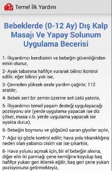 Temel İlk Yardım screenshot 4