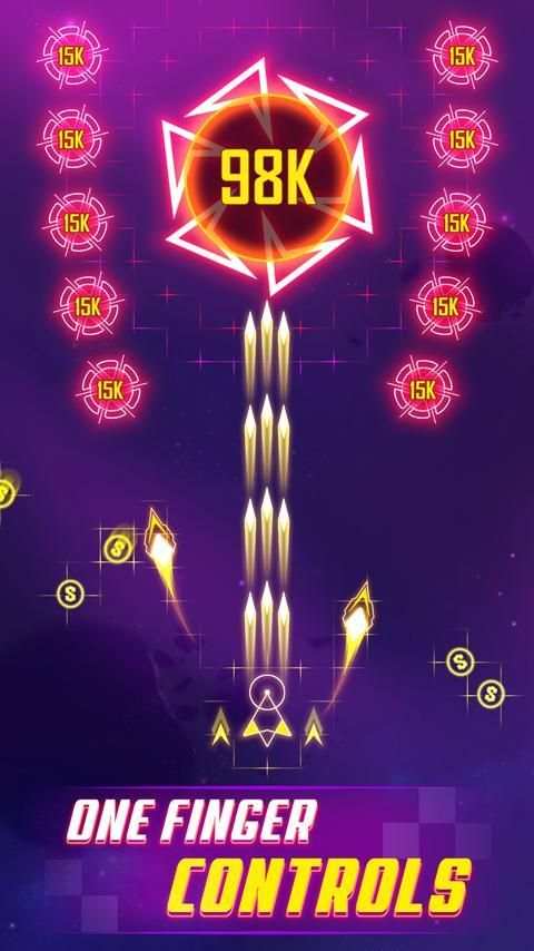 Geometry Wars - Space attack shooting screenshot 5