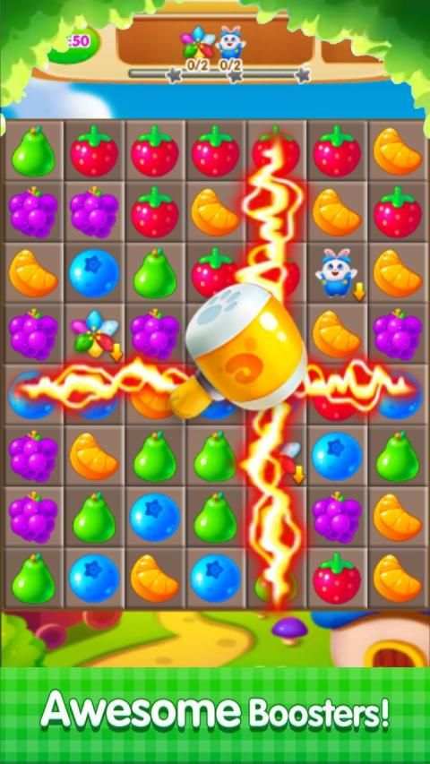 Fruits Magic - Link Line Games स्क्रीनशॉट 1