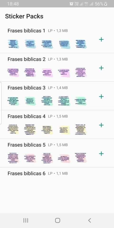Frases Biblicas WhatsApp - WAStickerApps screenshot 2