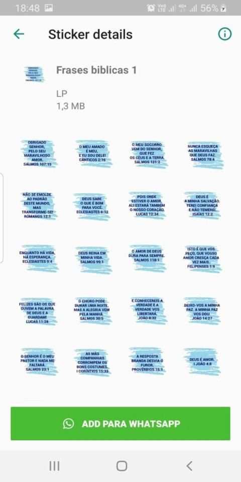 Frases Biblicas WhatsApp - WAStickerApps screenshot 3